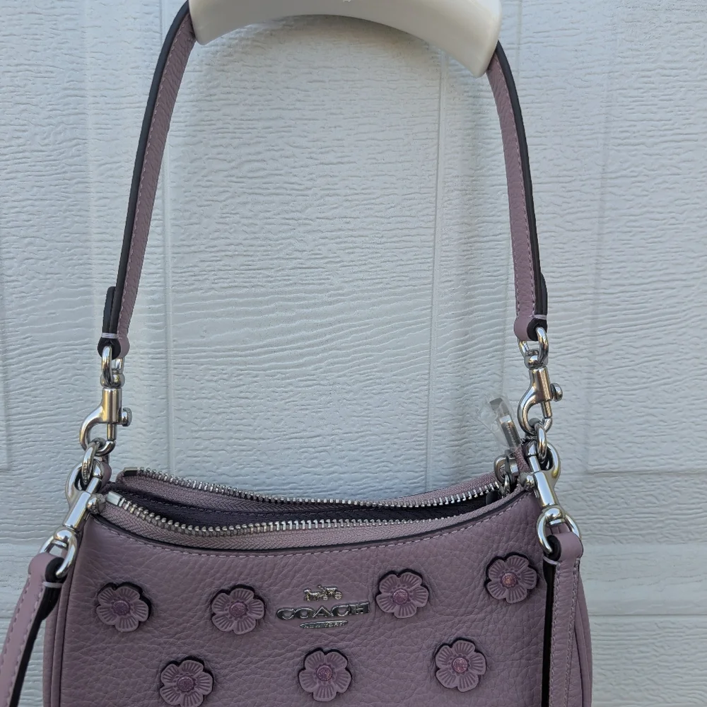 Coach Lilac Floral Mini Women's Bag - Picture 2 of 5